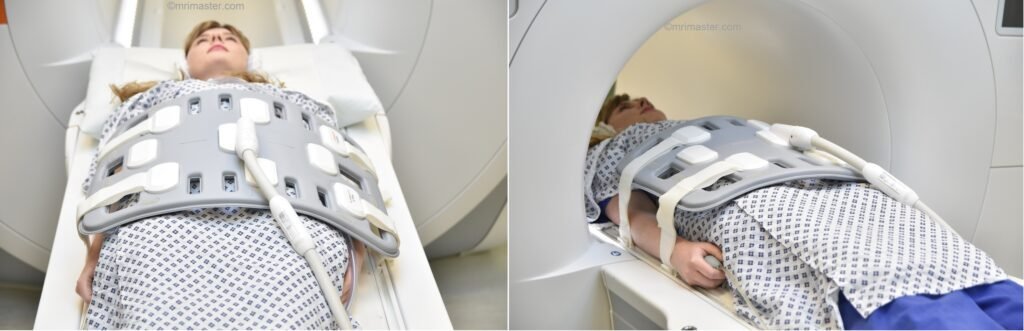 MRI GYNAECOLOGY PELVIS positioning image