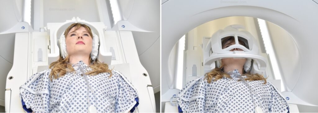 MRI cervical spine positioning photo