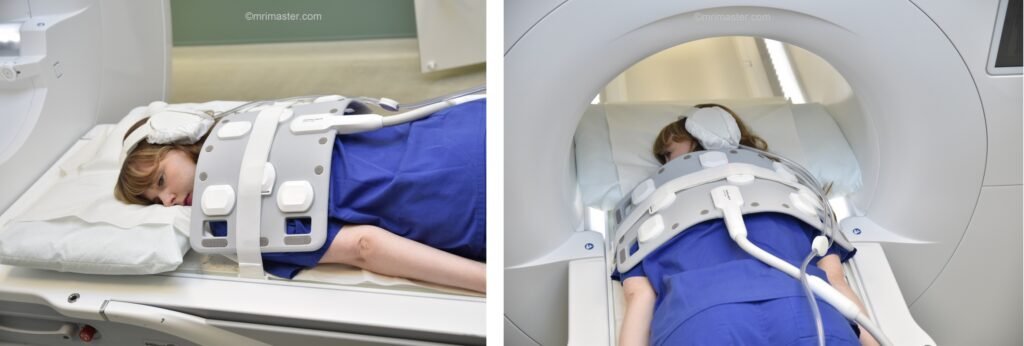 STERNUM OR STERNOCLAVICULAR JOINT MRI positioning photo