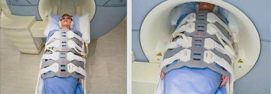 MRI urography positioning photo